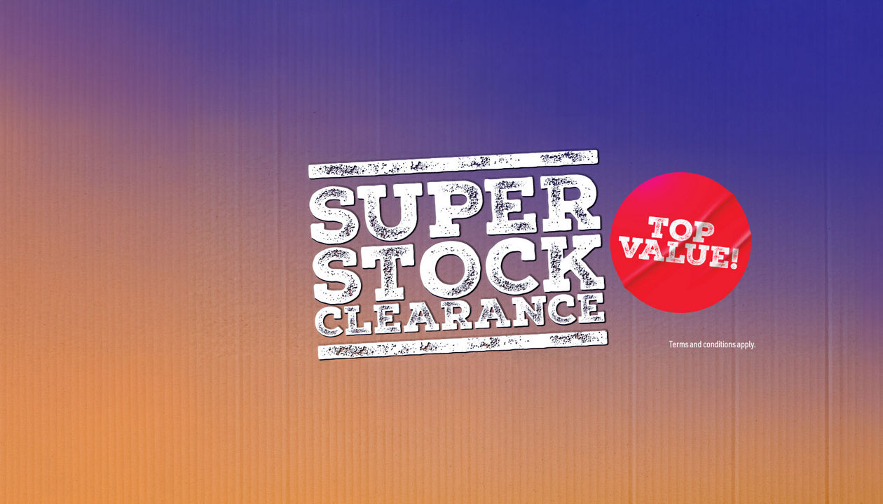 Super Stock Clearance