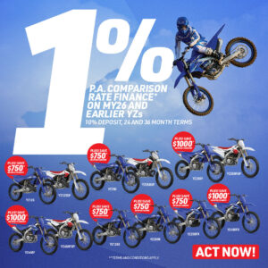 YZ Savings & 1% Finance